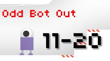 Odd Bot Out levels 11-20 | walkthrough gameplay