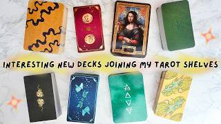 New to me tarot & oracle decks that joined my tarot collection 🫶