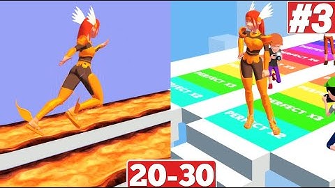 Shoe Race Gameplay Walkthrough Part #3 Level 20-30 iOS Android All Item