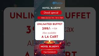 Diwali special offer buffet and a la cart menu offer 22-23 octomber 2025
