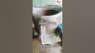 Cassava peeling machine in Abuja for sale! #CassavaPeelingMachine #Agriculture #garri #fypシ゚