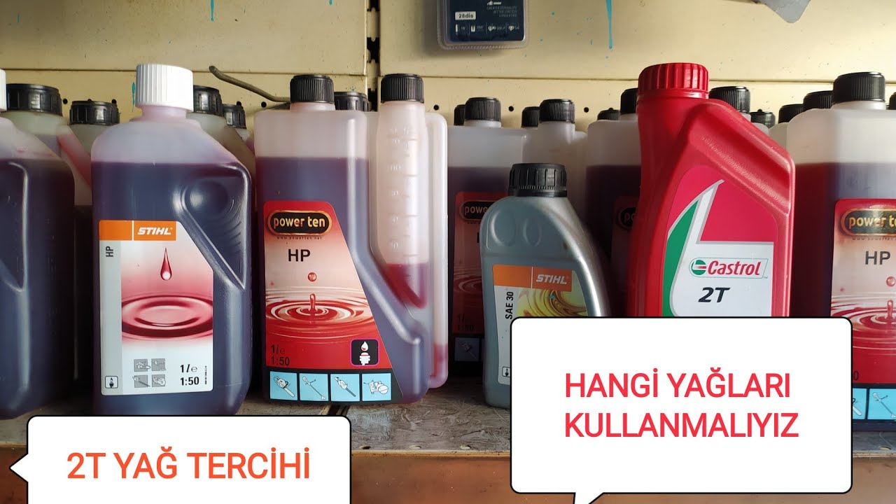 2 ZAMANLI MOTORLARDA DOĞRU YAĞ KULLANIMI BIÇKI DA YAG TERCİHİ