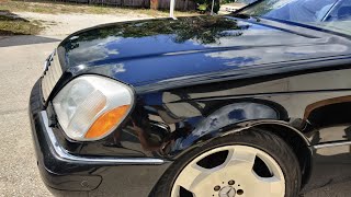 1998 Mercedes v12 s600 coupe w140 c140 limp mode fixed and gets a bath