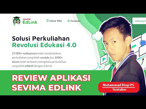 REVIEW JUJUR YOUTUBER TENTANG APLIKASI SEVIMA EDLINK