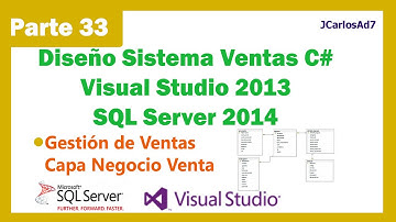 Sistema de Ventas C# - Visual Studio 2013 - Sql Server 2014 (33-41) Capa Negocio Venta