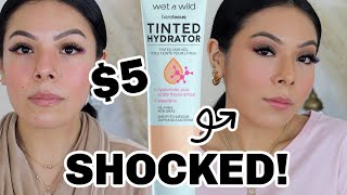 NEW! WET N WILD TINTED HYDRATOR|| OILY SKIN WEAR TEST + REVIEW