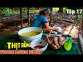 THĂM BẪY và THƯỞNG THỨC THỊT GÀ RỪNG THƠM, DAI, NGON NHẤT | Sinh Tồn Trong Rừng | T17 | Rừng Và Tôi