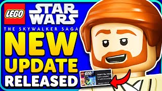 NEW UPDATE Released for LEGO Star Wars The Skywalker Saga!
