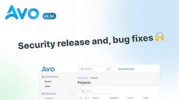 Avo 2.34 - Security release and a few bugfixes