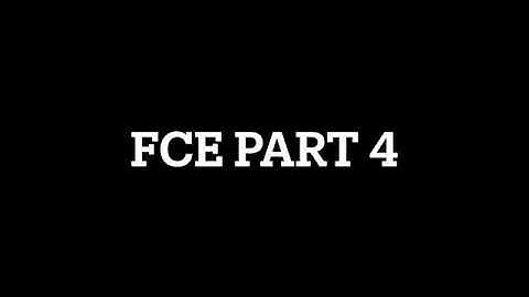 FCE LISTENING Part 4