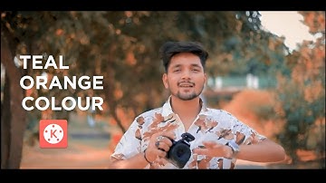 Teal And Orange Video Colour Grading In Kinemaster | Orange And Teal Colour Grading Video