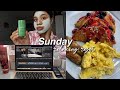 Sunday Relaxing Reset | Doing Laundry, Church, Much Needed Skin Care, Editing &amp; etc.