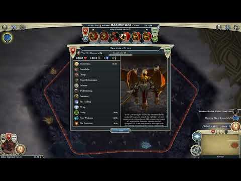 AoW 3 Draconian Flyers Unit