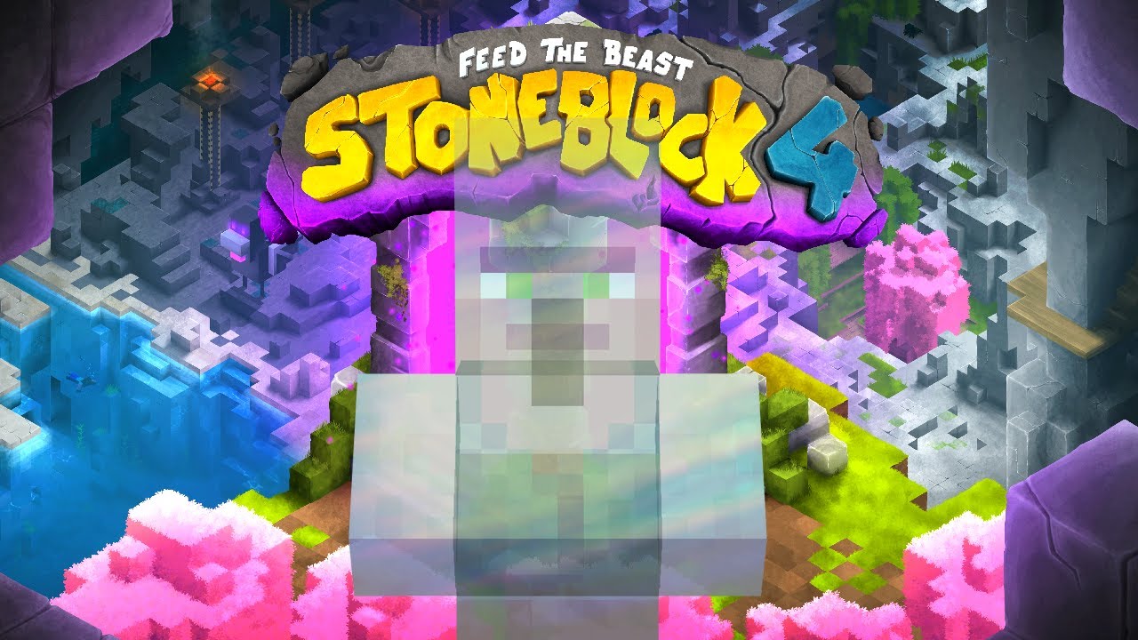 Stoneblock 4 Minecraft Modpack EP1 A Skyblock but in STONE?!? - YouTube