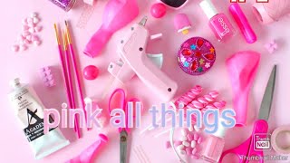 Playing pink all things {Roblox} (￣ヘ￣;)️