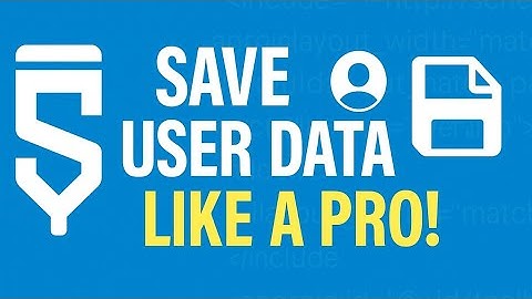 Save User Data using SharedPreferences in Sketchware | No-Code App Tutorial