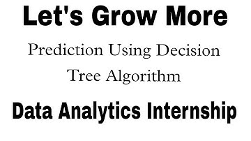 Task-2 || Prediction Using Decision Tree Algorithm || LGM || Data Analytics || Internship