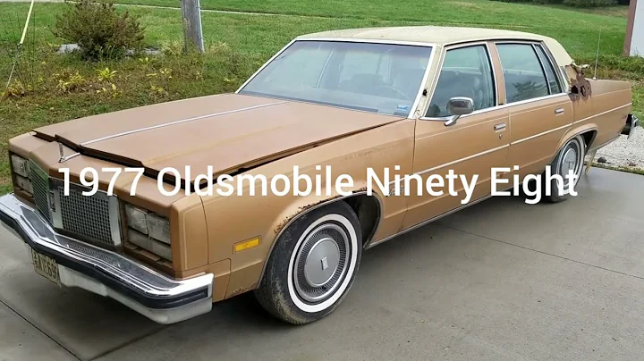 1977 Oldsmobile Ninety Eight Walk Around Parts Car