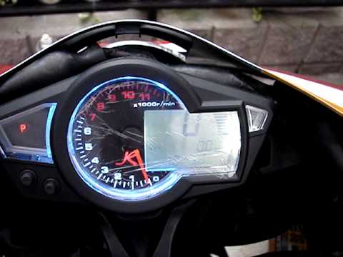 Cbr250r Mc19 Koso風メーター Youtube