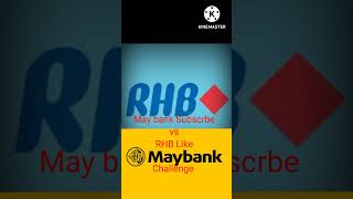 MAYBANK VS RHB BANK  #maybank #rhb #bank