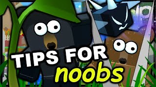 TIPS & TRICKS For NOOBS (From Noob To Pro) | Roblox Bee Swarm Simulator