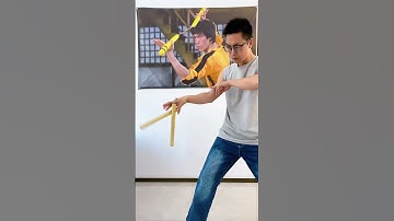 Tutorial skills nunchaku 275#佛山欧霸双节棍 #kungfu#nunchaku