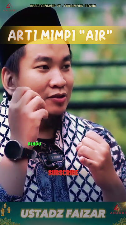 ARTI MIMPI AIR  - USTADZ FAIZAR #shorts #ustadzfaizar #podcast