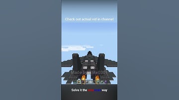 Minecraft Bedrock Guided Missile #shorts #commandblock