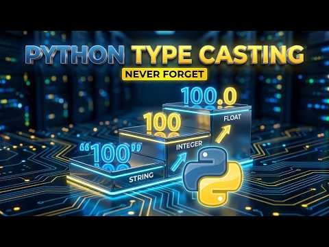 Type Casting in Python | What is Type Casting? | #typecasting #typecastinginpython #typeconversion
