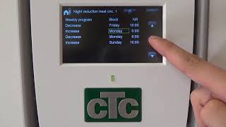 isoenergy instructional CTC video - Heat pump night reduction