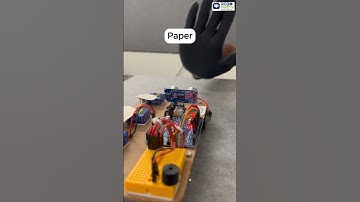 DIY Iinteresting Game using Ultrasonic Sensor #arduinoprojects #scienceproject #stonepaperscissors