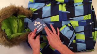 Зимняя куртка Huppa модель Marinel артикул 17200030 - Видео от Хуппатам.ру