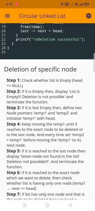 circular linked list in (Data Structures) C-language 💻 - YouTube