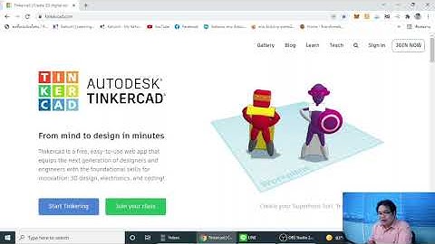 วิธีการสมัครและใช้งาน TinkerCAD com เพื่อจำลองการต่อวงจรเพื่อทดลองการทำงานของ Arduino EP.1