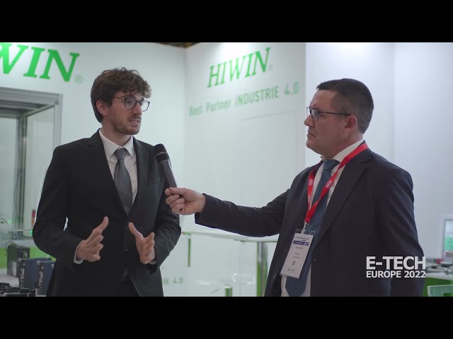 E-Tech Europe 2022, Bologna - HIWIN- Interview - Official Video