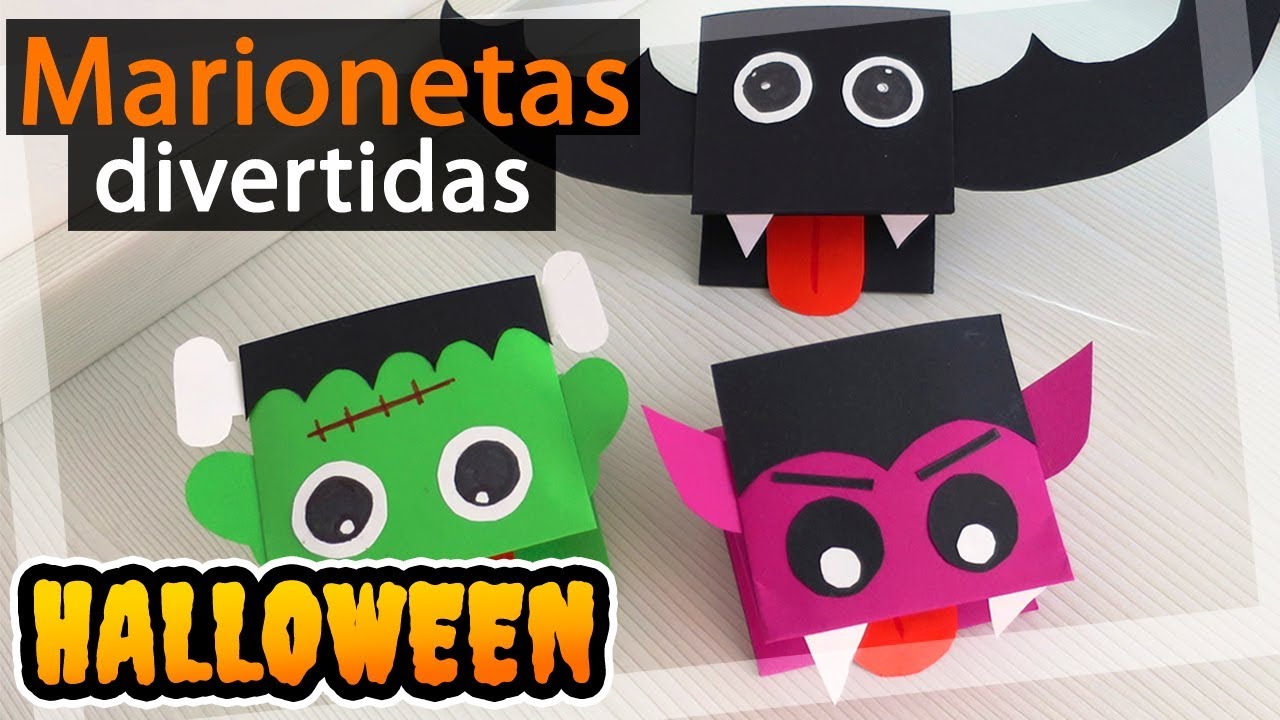 Cómo hacer un zorrito marioneta de papel – Origami para niños