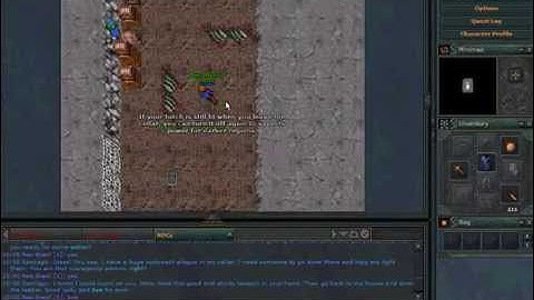 Tibia - Começando a Jogar Parte 01 (Versão Flash)