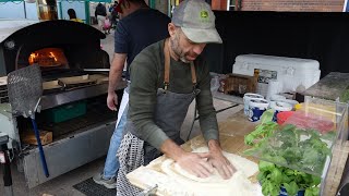 The Pizza Making Master of London - Massimo's Wood Fire Oven Sourdough Pizzas | Italian Street Food