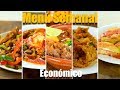 Menú Semanal n° 7 Recetas caseras