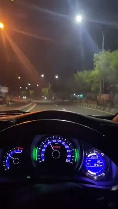 Mentahan nyetir mobil Honda jazz malam hari buat bikin story bosq🎬