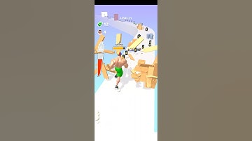 Muscle Rush - Gameplay - level 21 (Android, ios) #shorts