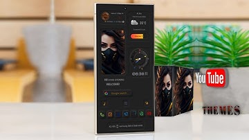 "Minimal Dark Android Home Screen ✨ Free KLWP + Nova Setup Guide"✨