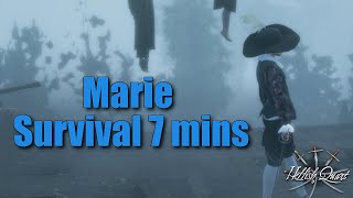 7 minutes of Survival fighting with Marie -Hellish Quart