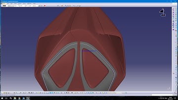 Catia V5 double crossed seams in 3D