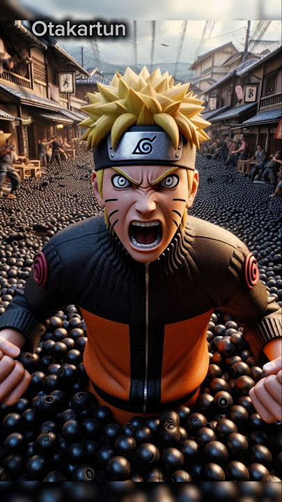 BANJIR COCOCHIPS DI DESA! TERNYATA KOTORAN KAMBING!!!#naruto #anime #ai