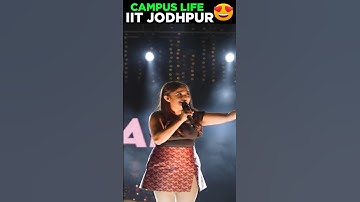 😍 IIT Jodhpur Beautiful Campus life ❤️ Best Motivation for JEE Aspirants 😍 IIT Bombay #shorts