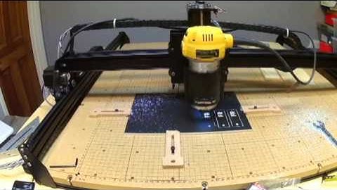 Using Our X-Carve to Make Keychains (Time Lapse - Video Only)