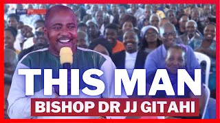 Bishop J.J Gitahi brings laughter and joy to mourners during funeral