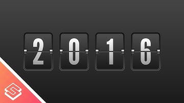 Inkscape for Beginners: Vector Flip Clock Digits