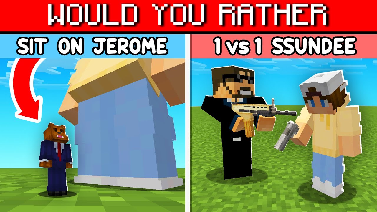 The Ultimate Minecraft Would You Rather Tournament